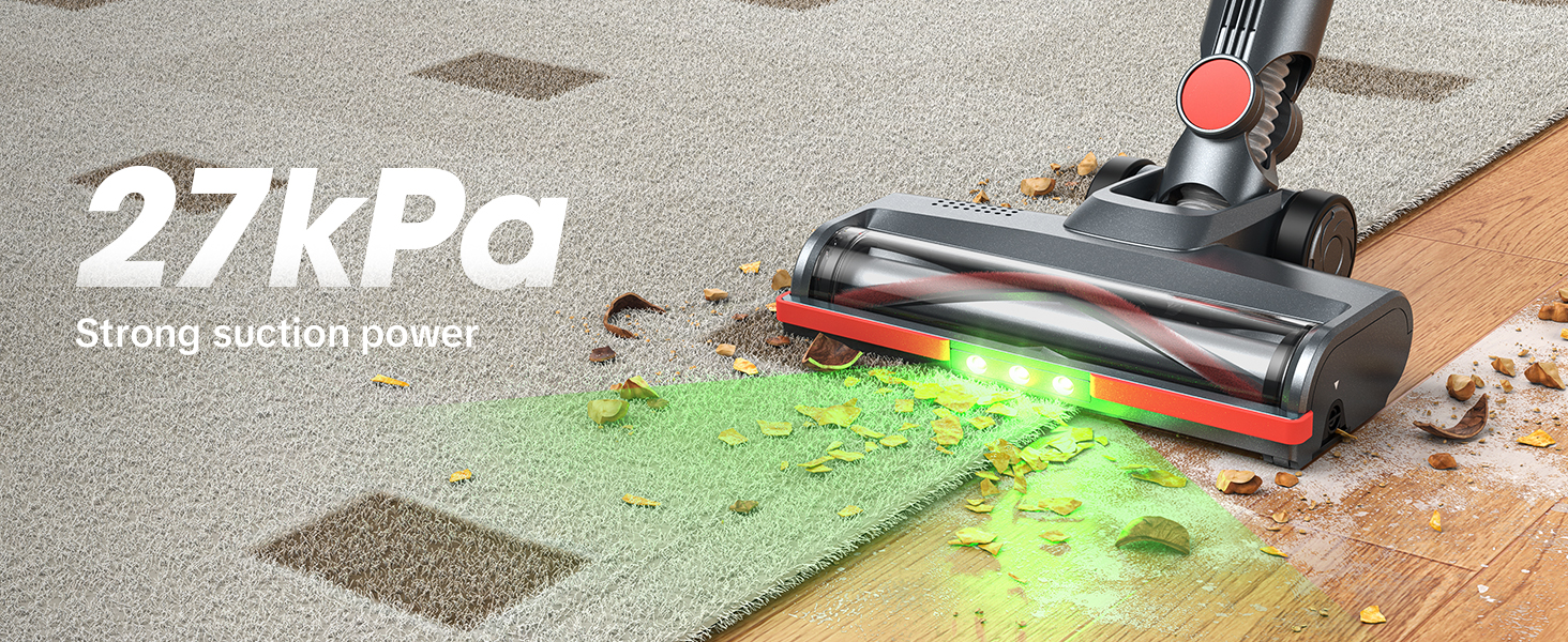 Aspirapolvere Senza Fili Anti Groviglio 30 Kpa 6 In - Italy - Foto 7